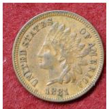 1881 Indian Head Cent