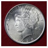 1925 Peace Silver Dollar Coin