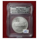 2006 S San Fransico Old Mint Comm ICG MS70