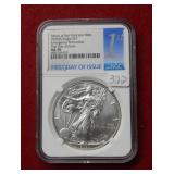 2020(S) Silver Eagle 1oz NGC MS70