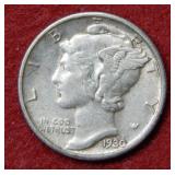 1930 Mercury Silver Dime