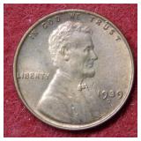 1939 D Lincoln Wheat Cent