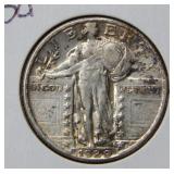 1929 Standing Liberty Silver Quarter