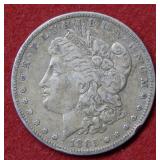 1885 S Morgan Silver Dollar Coin