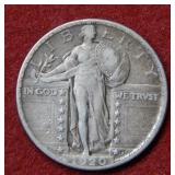 1920 Standing Liberty Silver Quarter