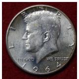 1964 Kennedy Silver Half