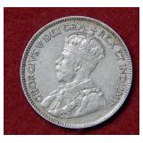 1917 Newfoundland Silver Quarter