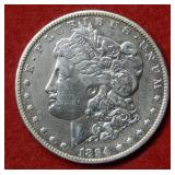 1894 O Morgan Silver Dollar Coin