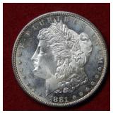 1881 S Morgan Silver Dollar Coin
