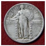 1920 Standing Liberty Silver Quarter