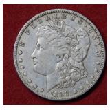 1888 O Morgan Silver Dollar Coin