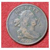 1803 Half Cent - early date