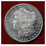 1897 S Morgan Silver Dollar