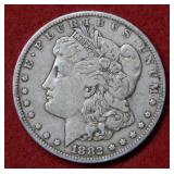 1882 CC Morgan Silver Dollar