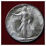 1946 D Walking Liberty Silver Half