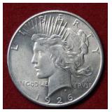 1926 Peace Silver Dollar Coin