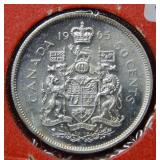 1965 Canada Silver Half