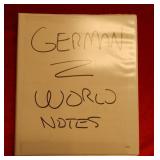 (13) German World Notes