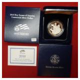 2010 Boy Scouts Silver Proof Dollar