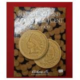 1 Flying Eagle & 36 Indian Head Cents w/ free book