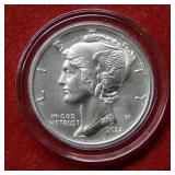 2024 Mercury Silver Dime Replica Silver Round