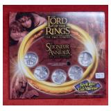 Lord of the Rings Two Towers 5 coin collection