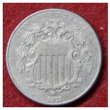 1872 Shield Nickel