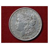 1901 Morgan Silver Dollar Coin