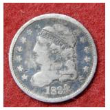 1834 Bust Silver Half Dime