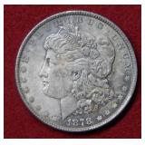 1878 REV of 1879 Morgan Silver Dollar