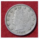 1907 Liberty Head Nickel