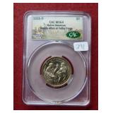 2026 D Sacagawea $1 Valley Forge CAC MS64