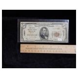 1929 $5 National Currency Charter Bank #10527
