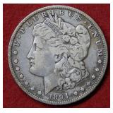 1894 O Morgan Silver Dollar Coin