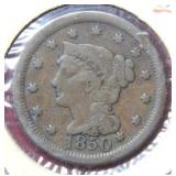 1850 Large Cent