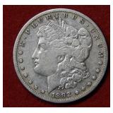 1892 S Morgan Silver Dollar Coin