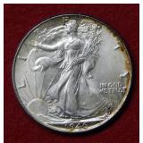 1940 Walking Liberty Silver Half