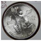 1983 Mexico Silver Onza
