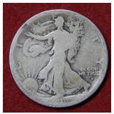1916 D Walking Liberty Silver Half