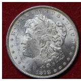 1878 Morgan Silver Dollar 7/8 Tail Feathers