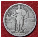 1917 Standing Liberty Silver Quarter Type II