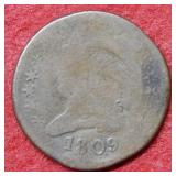 1809 Bust Half Cent
