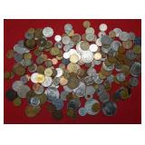 2 1/2 Pounds of World Coins