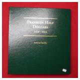 (15) Franklin Silver Halfs back to 1956