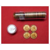 Roll of 1941 UNC Lincoln Wheat Cents