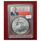2018 Silver Eagle 1oz PCGS MS69 - First Strike