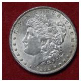1892 Morgan Silver Dollar Coin