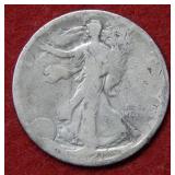 1921 S Walking Liberty Silver Half