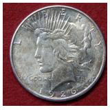 1926 S Peace Silver Dollar Coin