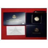 2000 Library of Congress Platinum & Gold $10 UNC